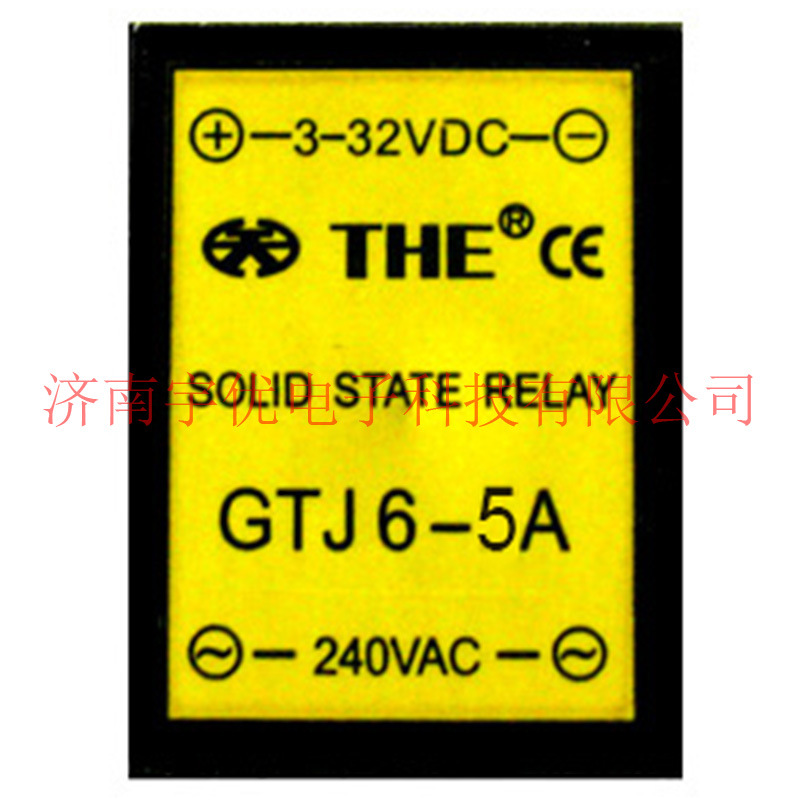 THE无锡天豪 GTJ6-5A 卧式小型交流固态继电器 240V 全新原装