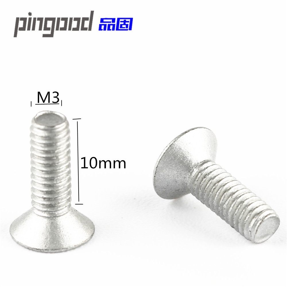 GB819碳钢十字沉头机牙螺丝 大十字花平头平杯螺钉M3/4/5订制