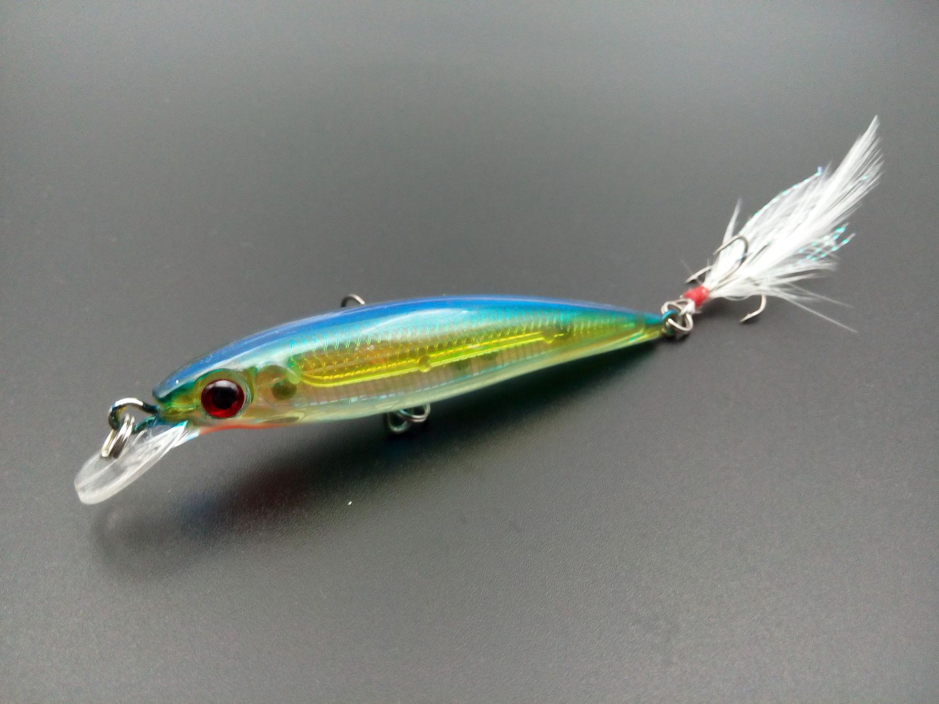 Sinking Minnws Fishing Lures Hard Plastic Baits Fresh Water Bass Swimbait Tackle Gear