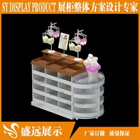 Гуанчжоу витрина нижнего белья фабрика профессиональный магазин нижнего белья витрина Подгонянная камера краски полки острова нержавеющей стали