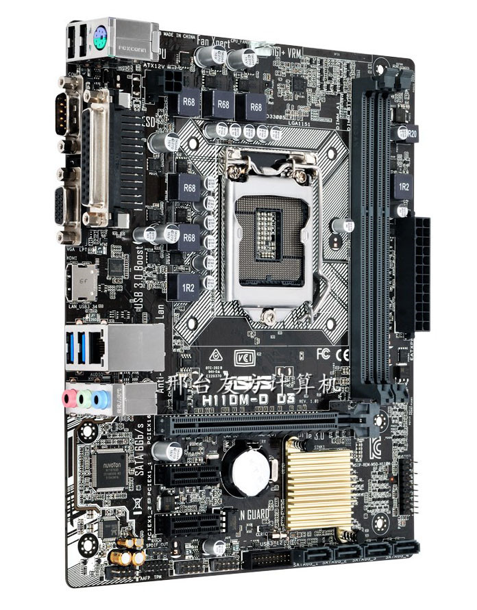 ASUS/華碩 H110M-D D3台式電腦主板 1151 DDR3