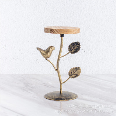 Nordic soporte de la torta de madera maciza moderna minimalista postre tienda bandeja postre estante moda boda accesorios decoración traje