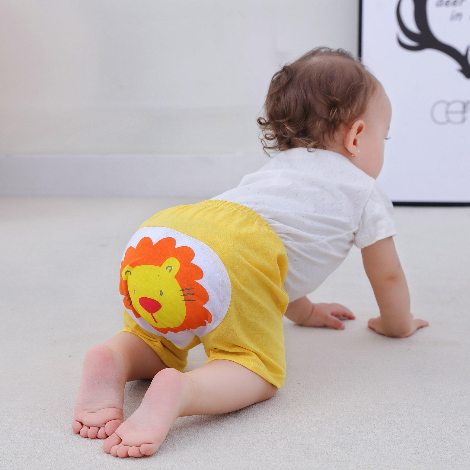 夏季爆款儿童卡通纯棉pp裤 可爱男童女童宝宝大屁屁裤 厂家直销