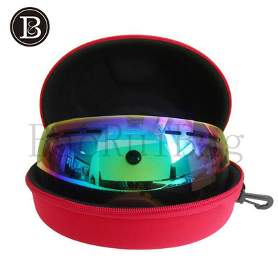 EVA滑雪眼鏡盒保護眼鏡高檔可挂戴外觀時尚眼鏡包太陽鏡包裝盒