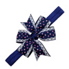 Children's hairgrip with bow, headband, European style, wholesale