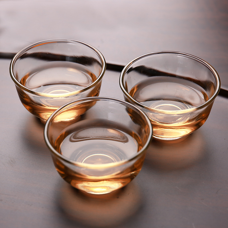 厂家批发 玻璃杯 茶杯 定制logo水杯礼品广告创意品茗杯 定做|ms