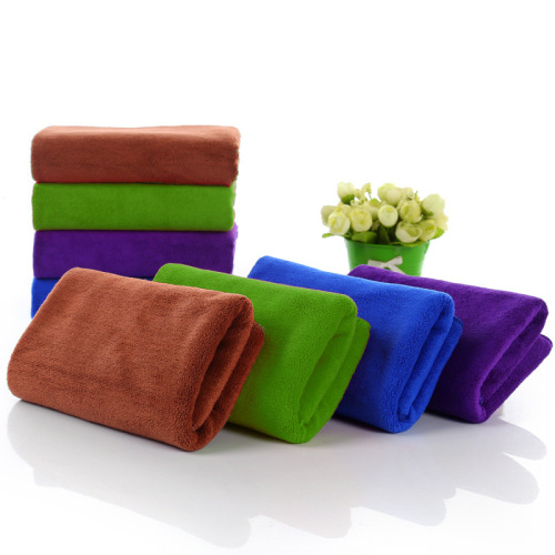 Wholesale super fine fiber car wash towels 3070 non-shedding thickened nano towels water-absorbent car wiping towels