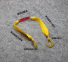 Hair rope, powerful slingshot with flat rubber bands