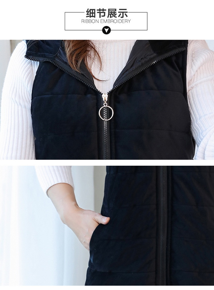 Gilet femme en Peau de pêche - Ref 3317833 Image 22