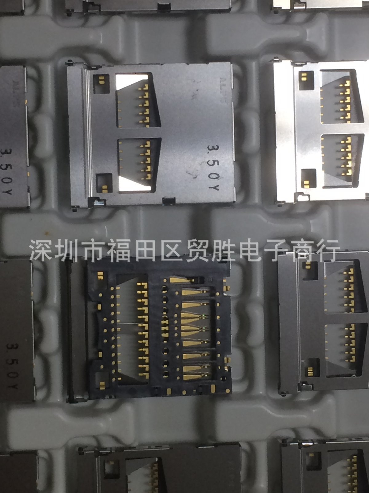 日本ALPS 阿尔卑斯卡座 SCDA3B0201 原装进口