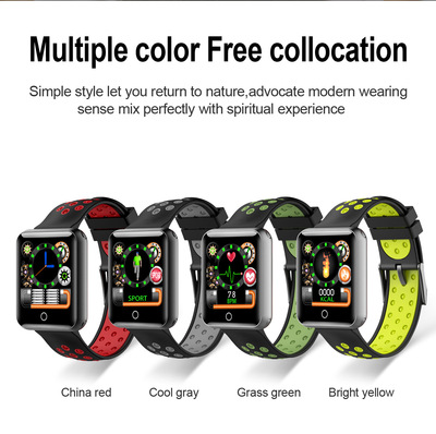 Q18智能手表手环 1.54大彩屏 深度防水运动计步心率监测信息推送|ms