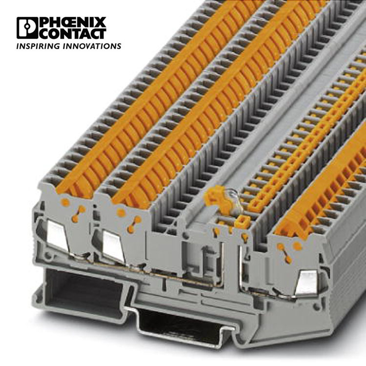菲尼克斯 直插式连接分断端凤凰端子 QTC1,5-TWIN-MT 3050407-50