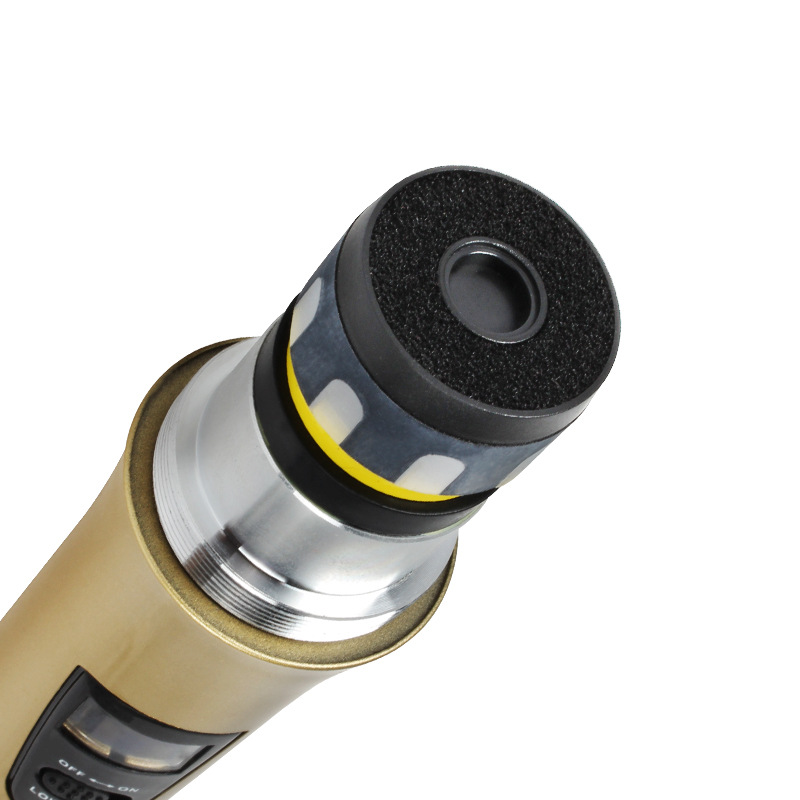 无线麦克风 一拖二专业舞台家用K歌音响直播声卡多功能无线话筒