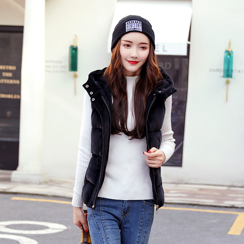 Gilet femme en Velours d or - Ref 3317509 Image 6