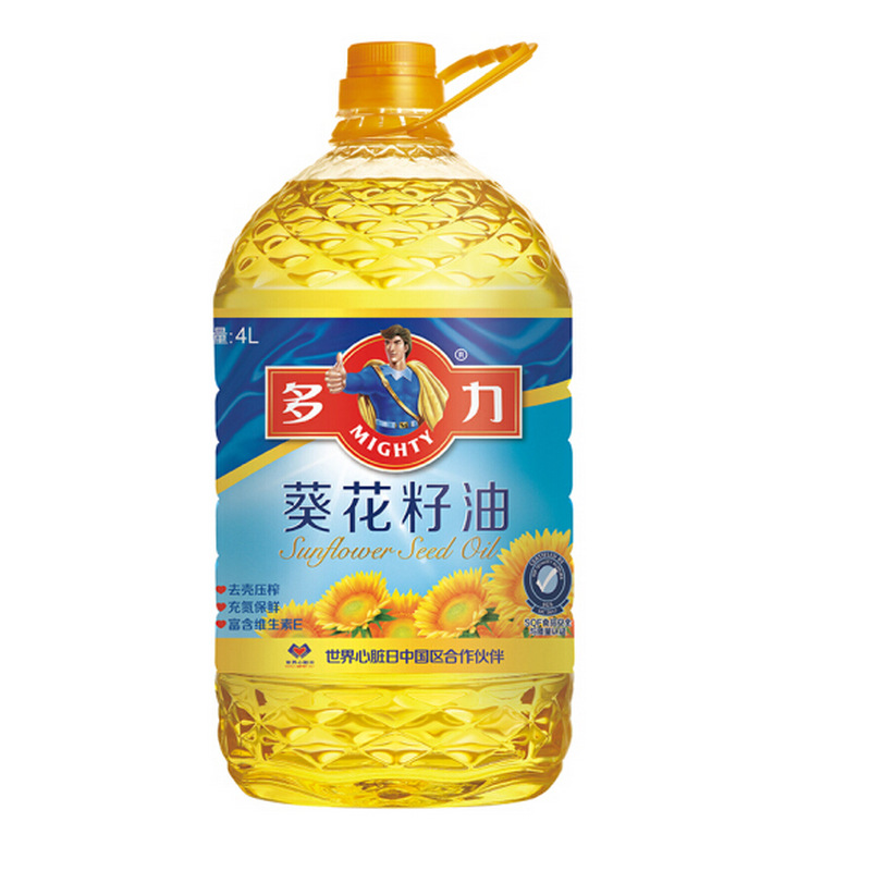 多力4L/5L食用油 菜籽油 玉米油 芥花籽油橄榄调和油压榨葵花籽油-阿里巴巴