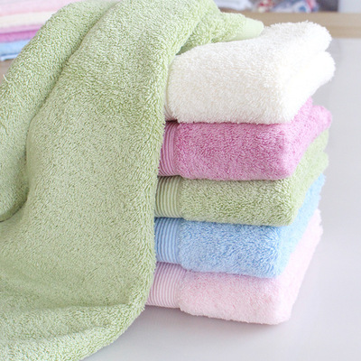 pure cotton Plain colour towel Solid Merchandise thickening hotel adult children On behalf of wholesale Manufactor Direct selling