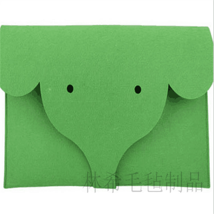 New felt computer bag laptop liner bag casual felt computer protective case manufacturers support size production