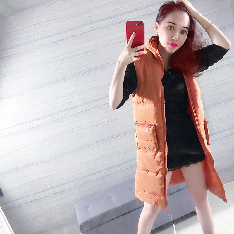 Gilet femme en Mélange de coton - Ref 3317808 Image 12