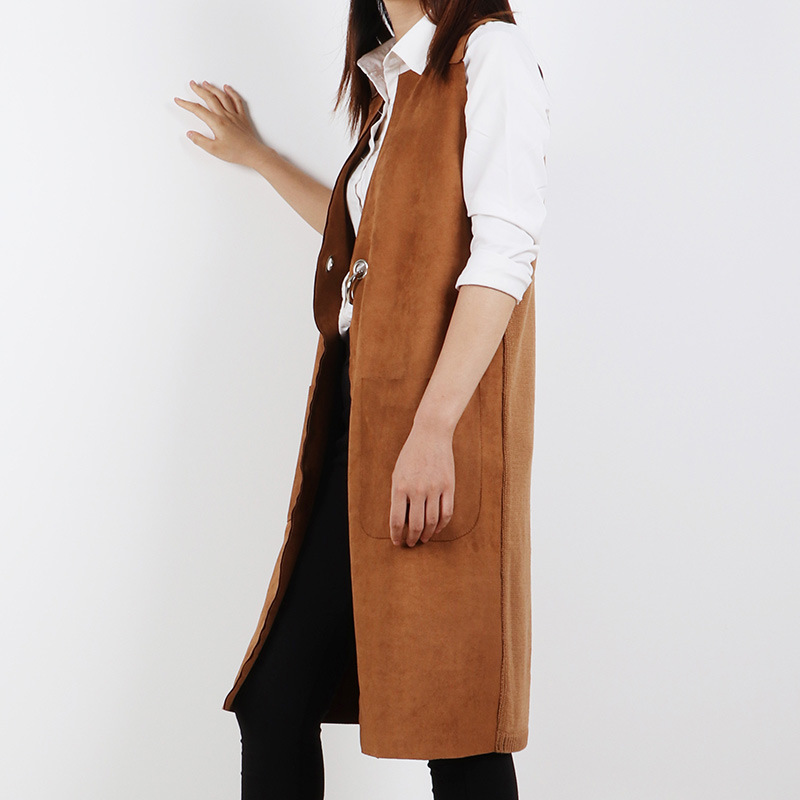 Gilet femme BLUE PRINT en Faux cuir - Ref 3317724 Image 3