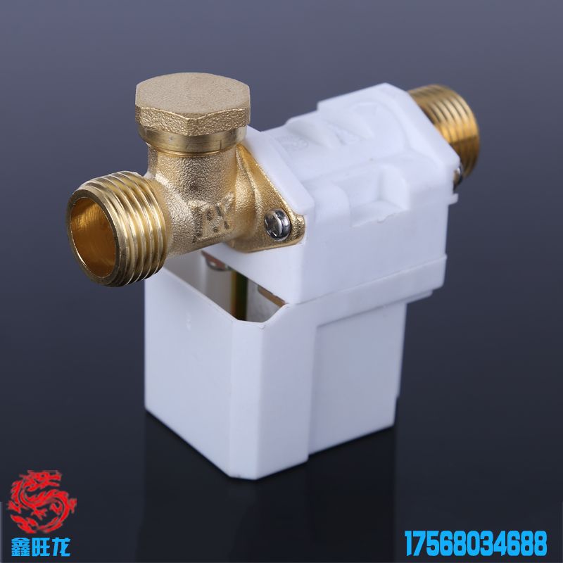 货源批发汽车淋水器塑料过滤电磁阀货车用24V太阳能放水开关配件