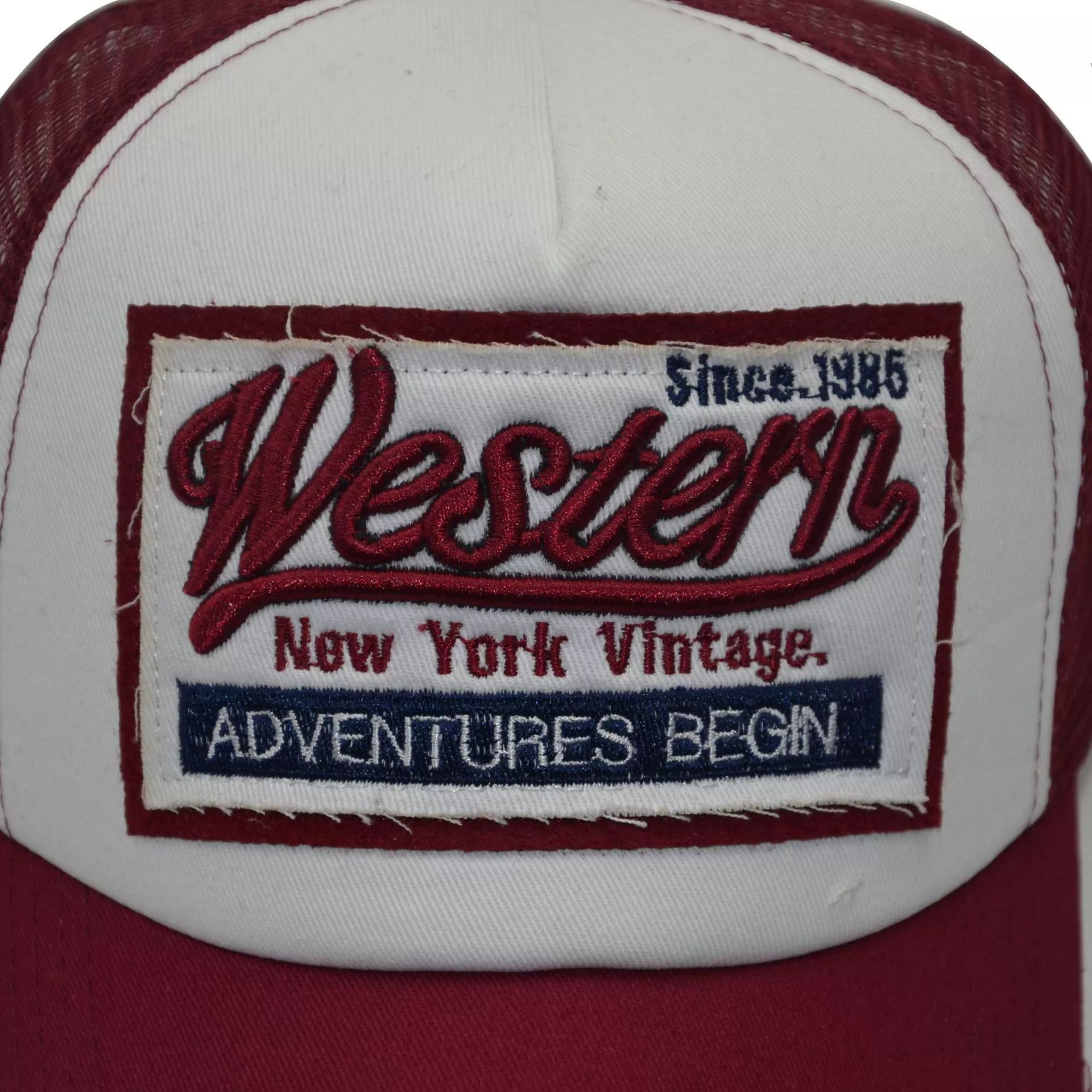 Вышитая сетчатая кепка-«truckers», западная 3D вышивка, регулируемая летняя кепка