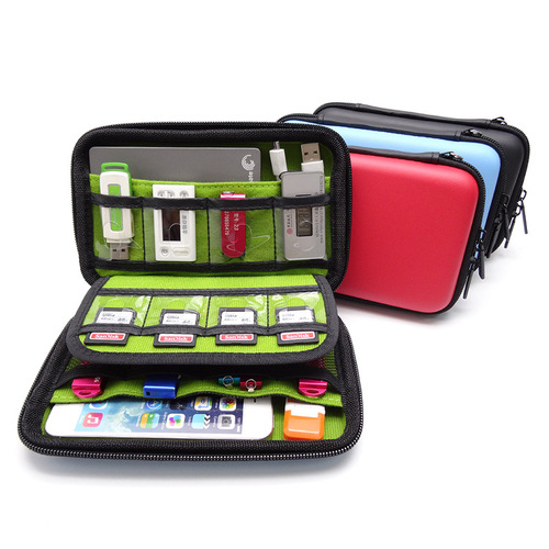 PSP game console bag EVA mobile hard disk power supply bag U disk U shield data cable digital accessories storage bag