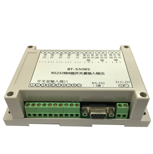 RS232 to 8-way switch value