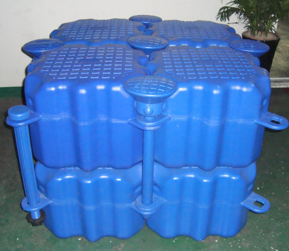 双层浮筒蘑菇头配件 游船码头安装配件 浮筒连接件 长短销长吊环