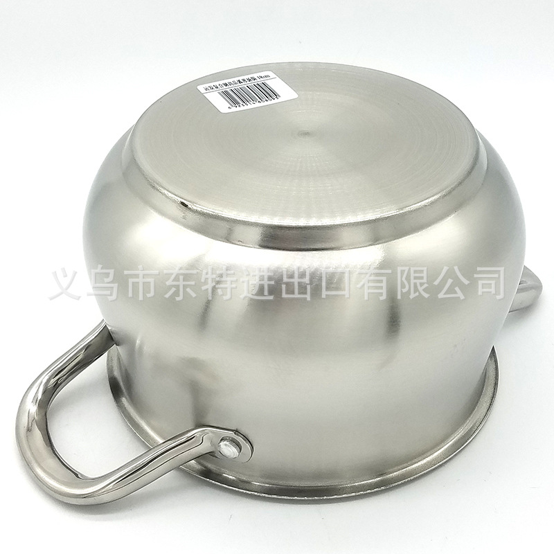 Factory direct sales of stainless steel soup POTS, arc-shaped soup POTS, composite steel soup POTS, colored glass LIDS, large-capacity stewing POTS detail image 9