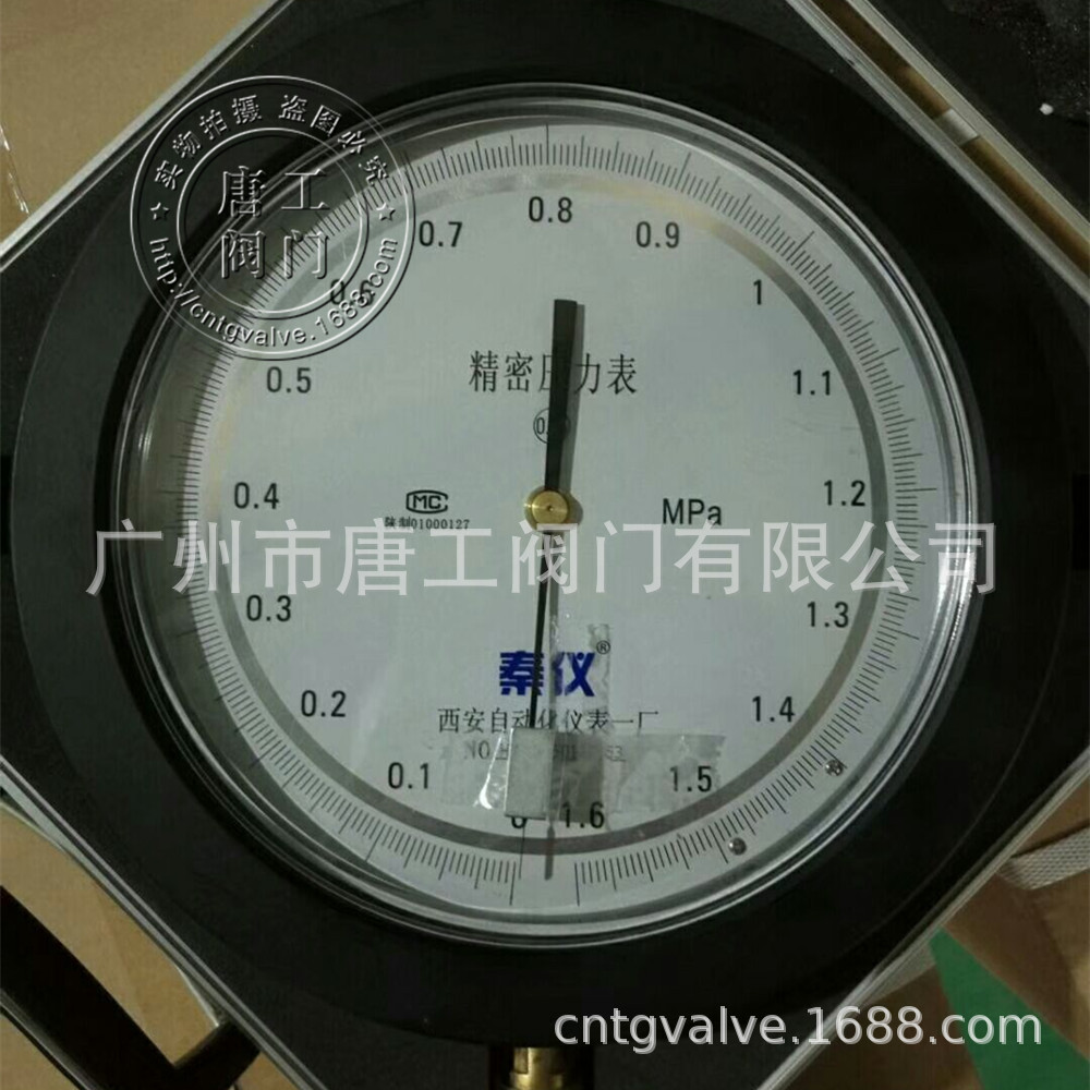 厂家直供YB-200精密压力表 高压精密压力表 秦仪牌YB-200精密仪表