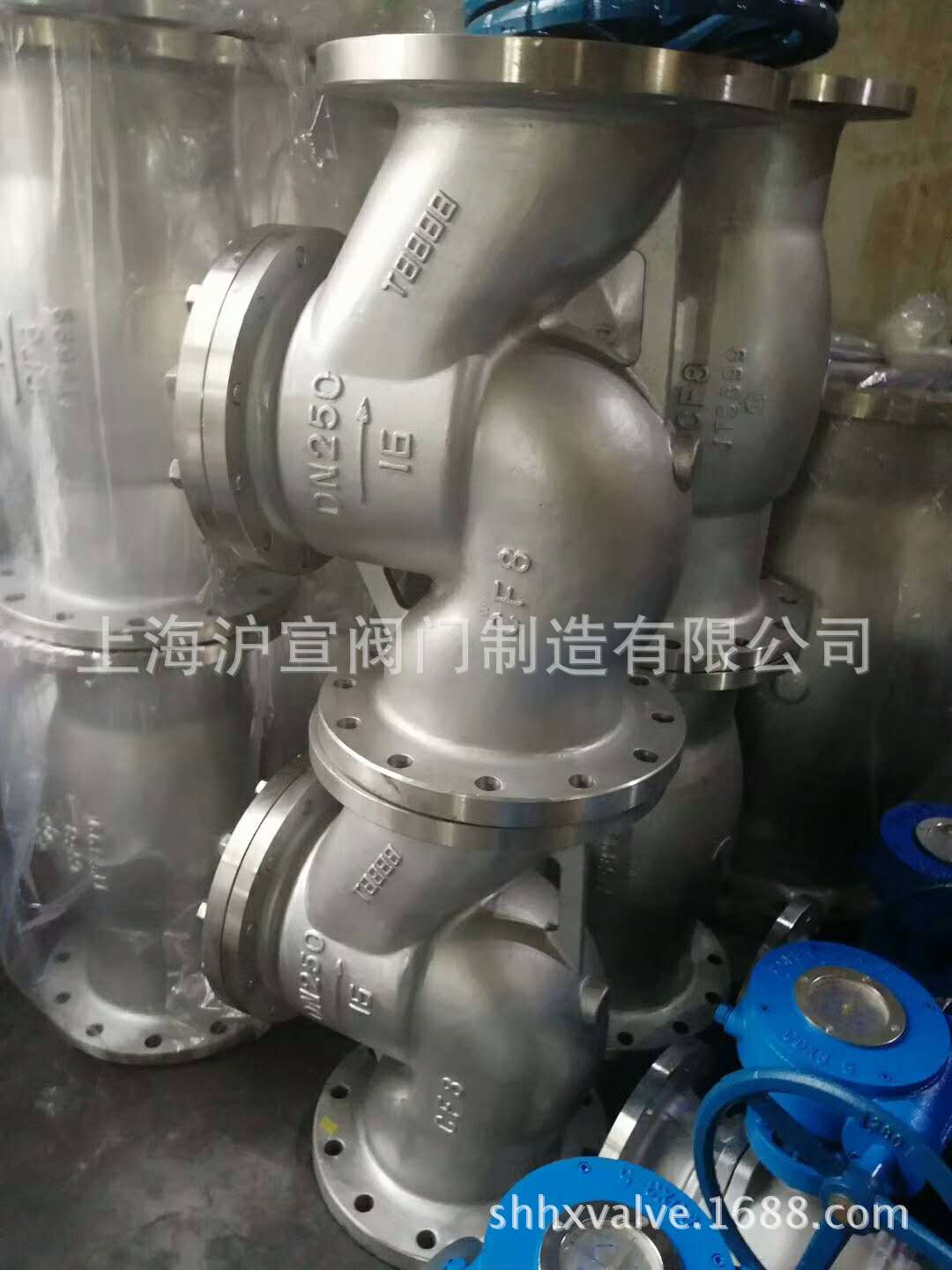 上海沪宣Y型过滤器、不锈钢过滤器GL41H