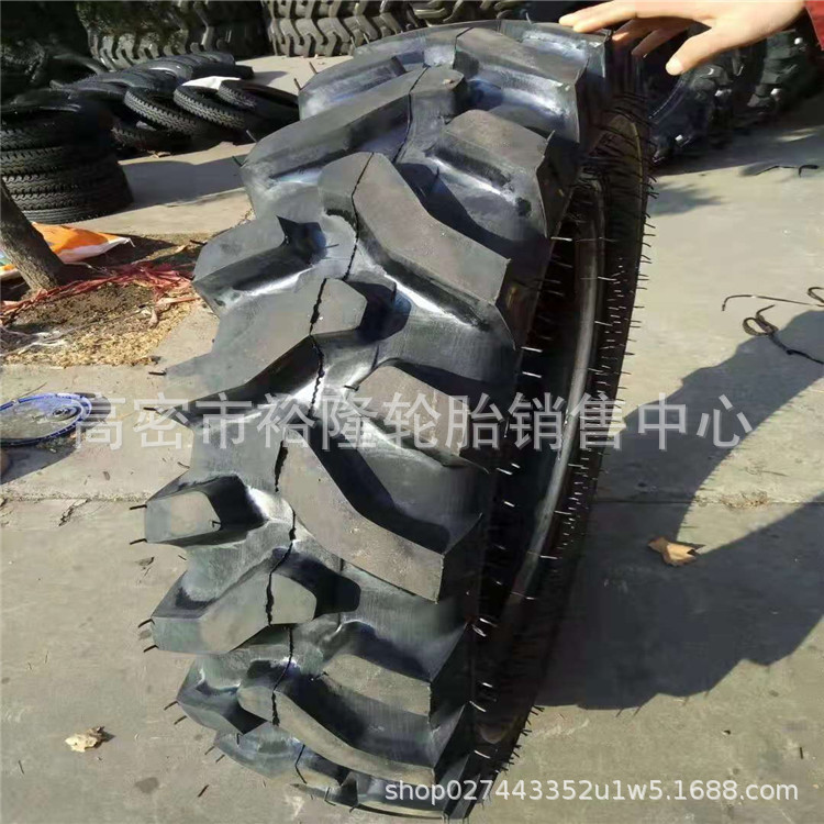 农用拖拉机轮胎9.5-28人字加密花纹旱田轮胎平地花