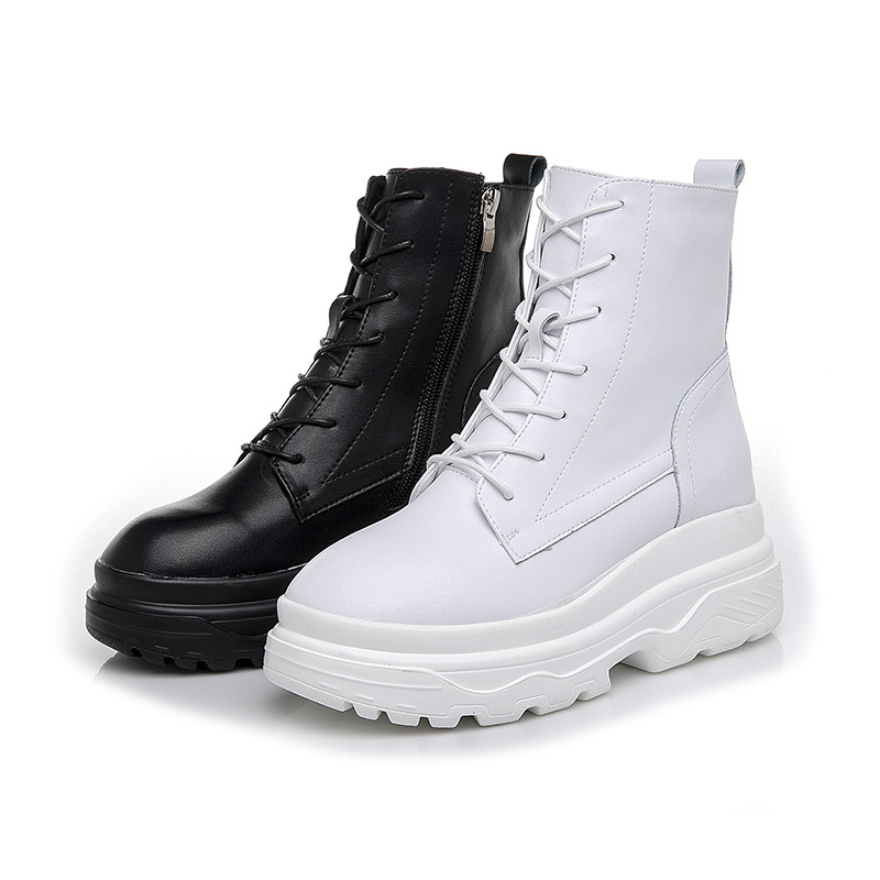 Bottes femme en En cuir - Ref 3355155 Image 5