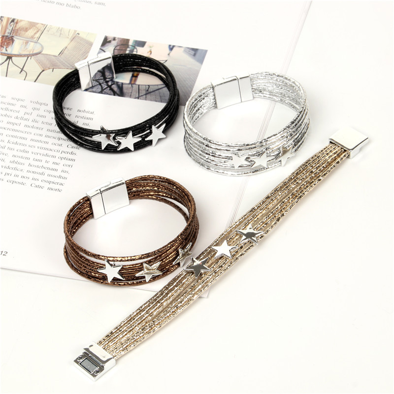 Bohemian Printing Alloy Women's Bracelets display picture 6