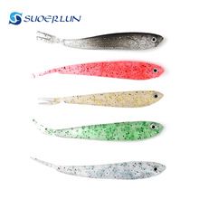 Floating Shad Bait 75mm/2g Soft Jerkbait Fishing Lure For Catfish Bass Walleye Fishing Accessories Tackle Bait