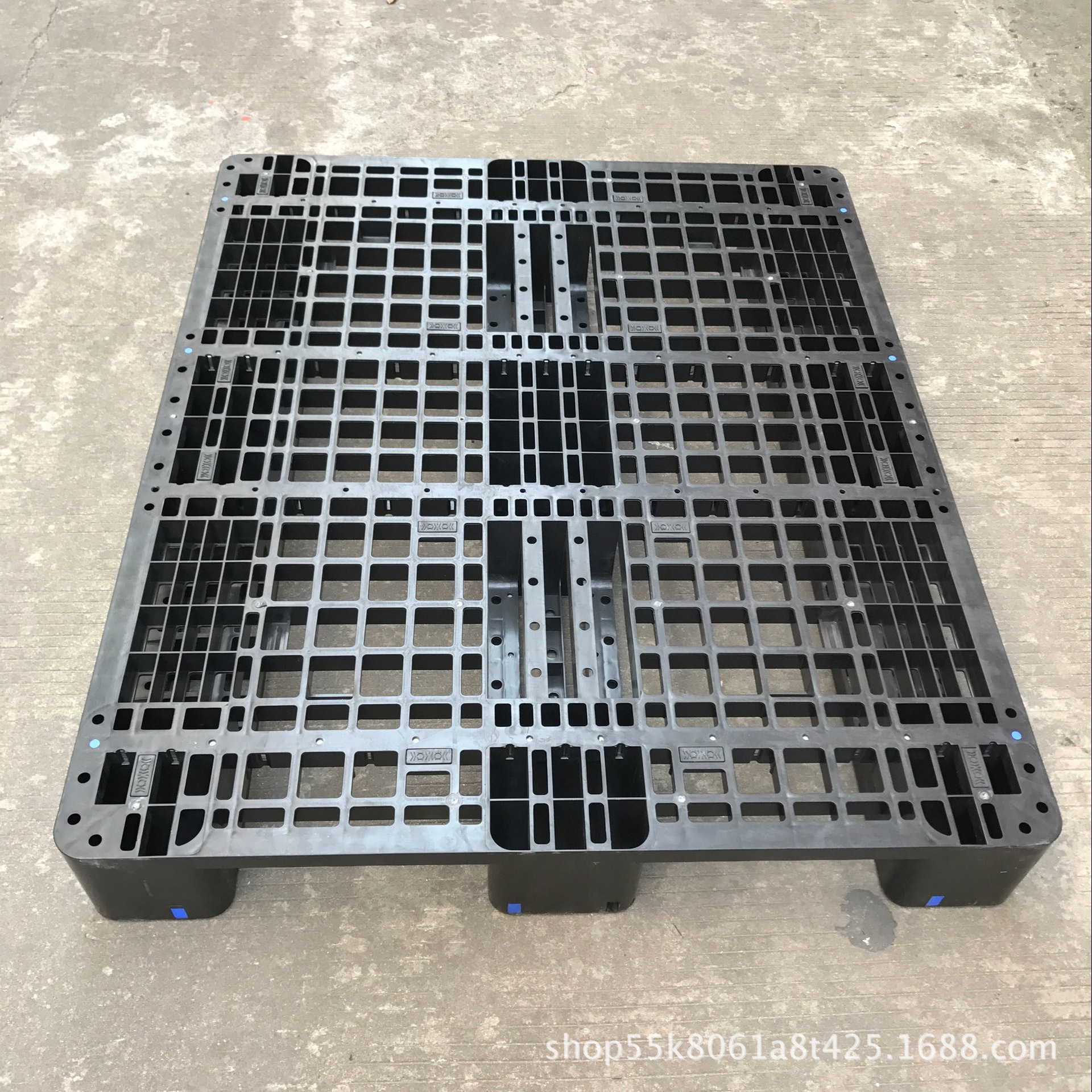 供应物流周转运输川字型塑胶卡板 川字型地台板 永久型保质胶托盘