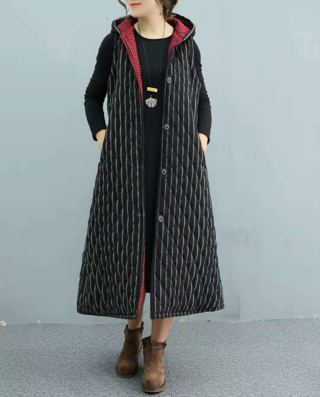 Gilet femme en Coton et lin - Ref 3317565 Image 11