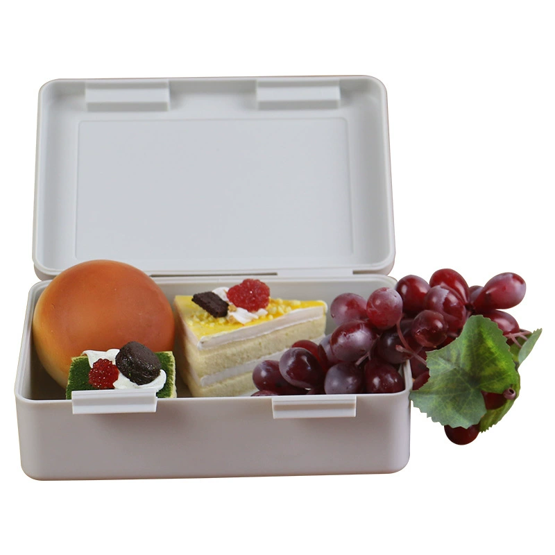 Wholesale pp Plastic lunch box Portable multi -purpose fast -food box microwave sealing fruit fresh -keeping box lunch box
