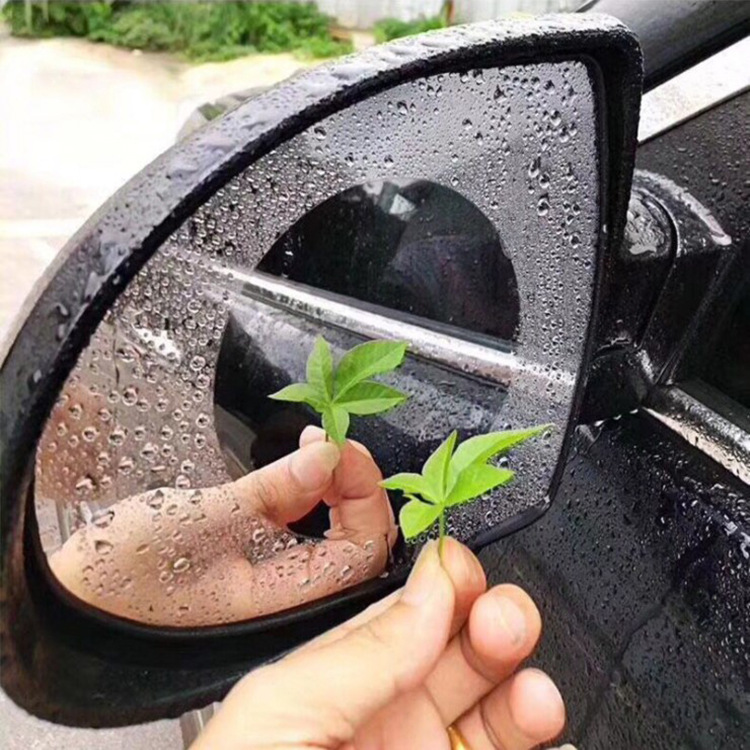 Hot new Rearview Mirror Rainproof Rearview mirror Waterproof membrane Fog Dazzling Japan Imported texture of material