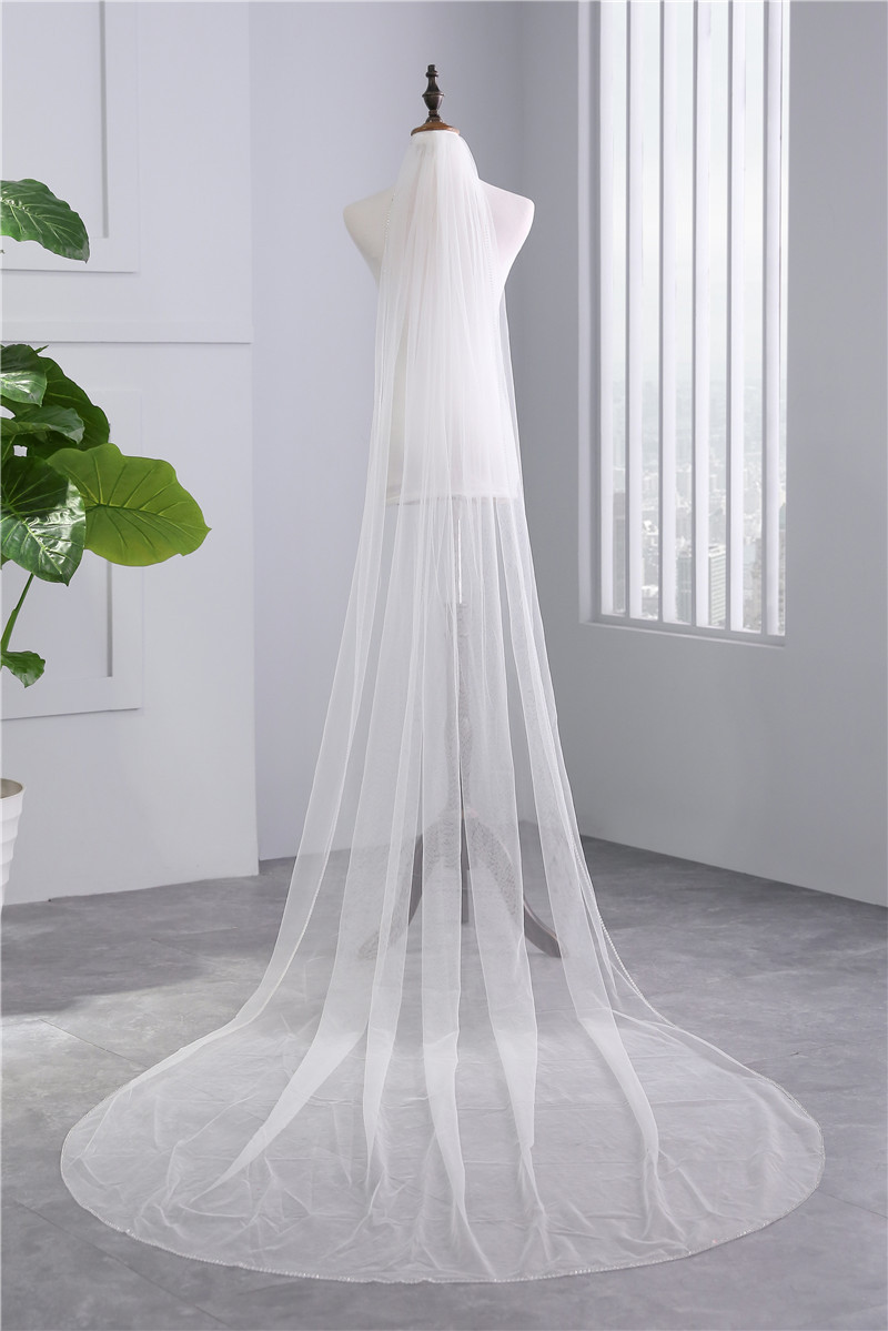Robe de mariée VOILE en Mélange de fibres chimiques - Ref 3308286 Image 6