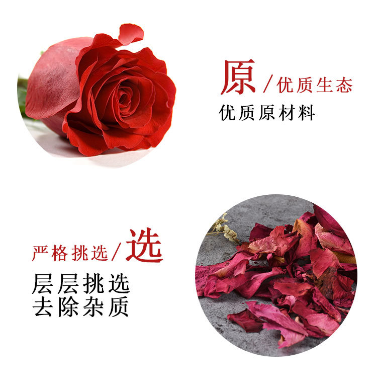 Rose Petals (Rosa rugosa) — Dried Double-Petal Food Herb for Tea & Wellness quality and texture