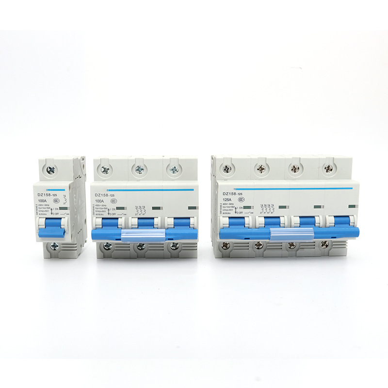 小型断路器 DZ158-125 3P 100A  现货 质量保障