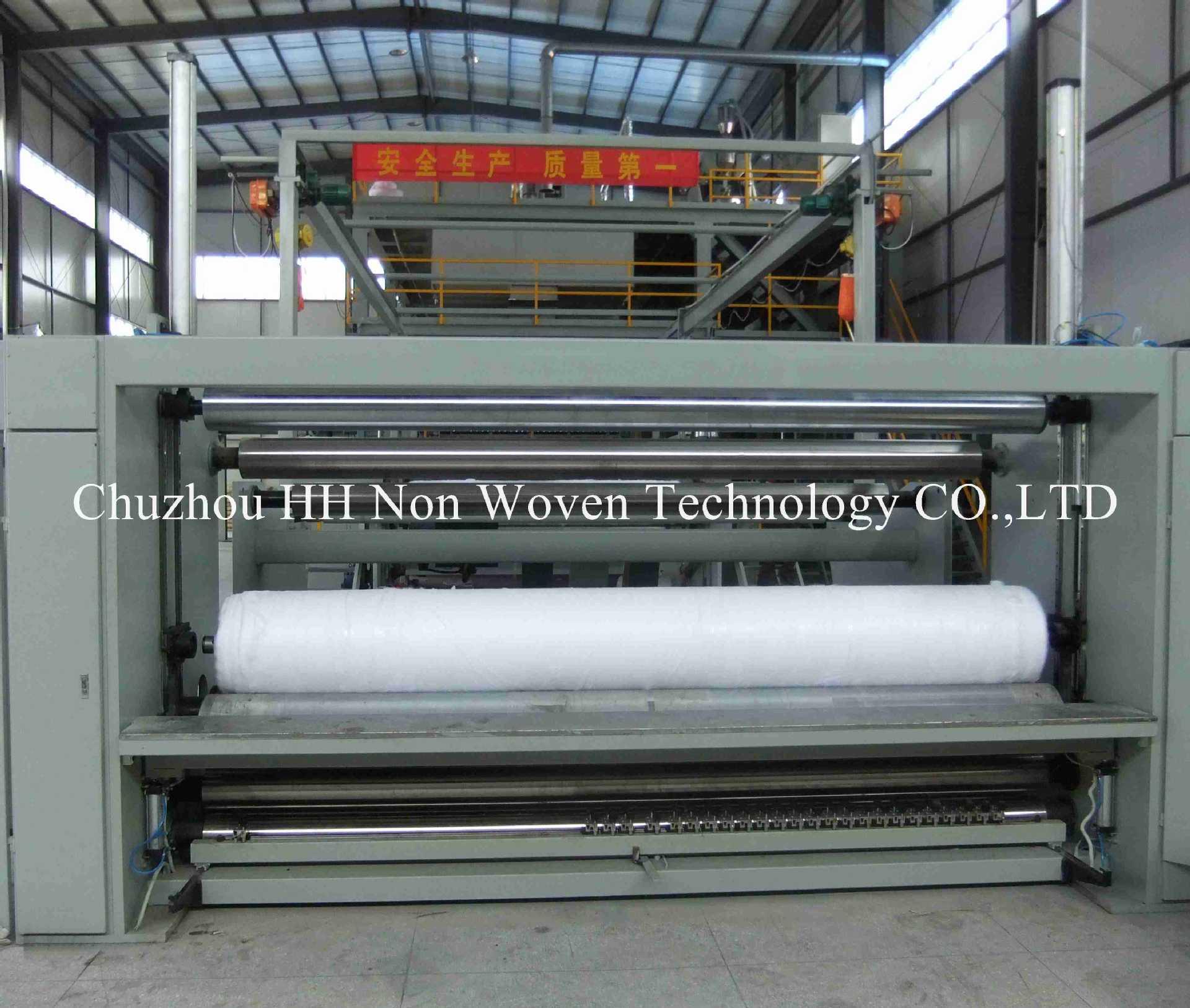 2023新研制辉煌机械高速pp SS 双模头无纺布生产线厂家