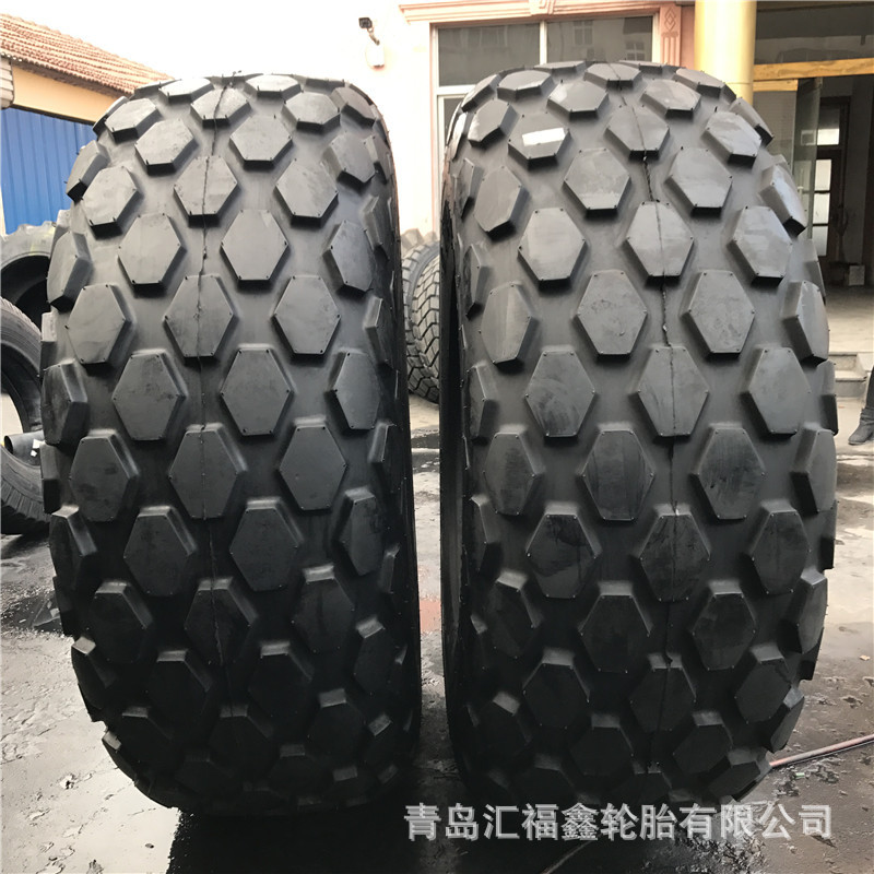 【现货销售】 XS122压路机轮胎轮胎23.1-26 菱形块18层级