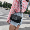 Small small bag, shoulder bag, brand bag strap with letters, 2022 collection, Korean style