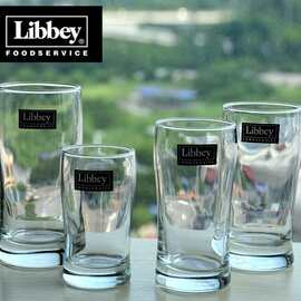 利比Libbey竹节系列直身水杯果汁饮料杯餐馆用杯 150ML-360ML四款