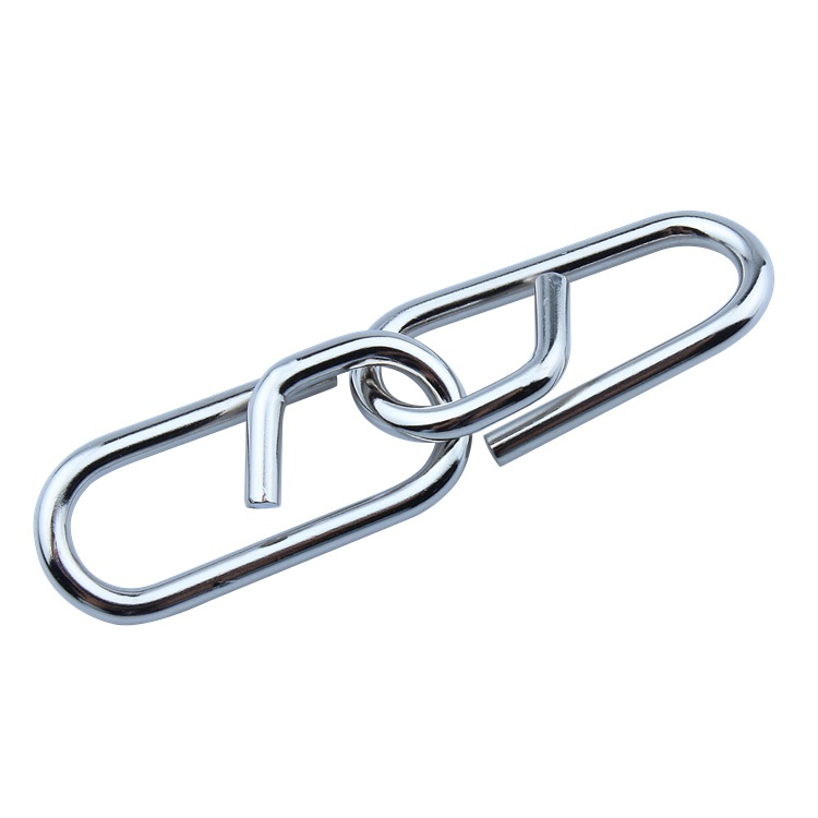 factory Paperclip Unlock adult children classical intelligence Toys Puzzle Xie ring Nine chain series