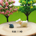 直销多肉饰品苔藓微景观diy材料摆件 小狗骨头场景小动物