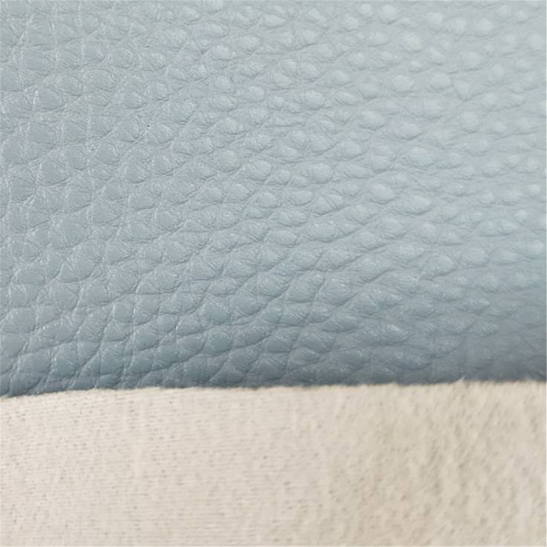 直销产品特价1.2荔枝纹PVC起毛面底手袋箱包沙发家具包装皮革面料