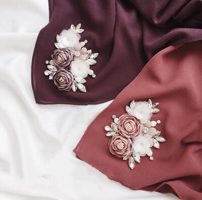 new pattern Muslim Hijab Scarf manual heavy industry Scarf scarf hijab scarf A generation of fat